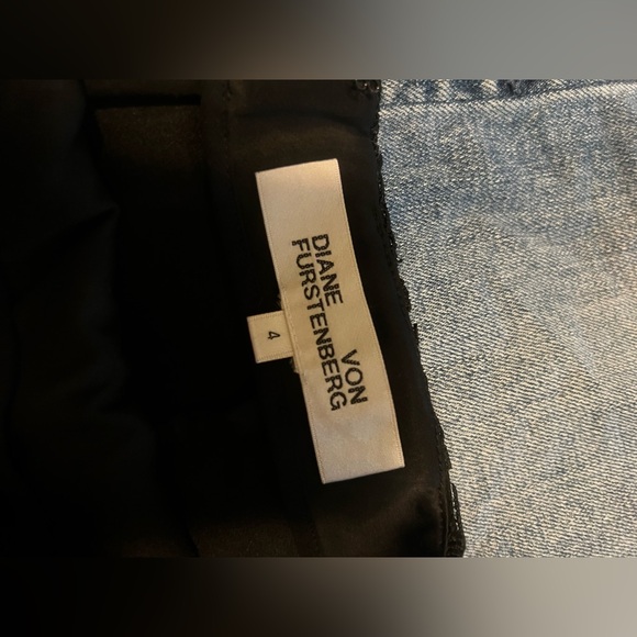 Black DVF Midi Lace Skirt - Picture 5 of 8